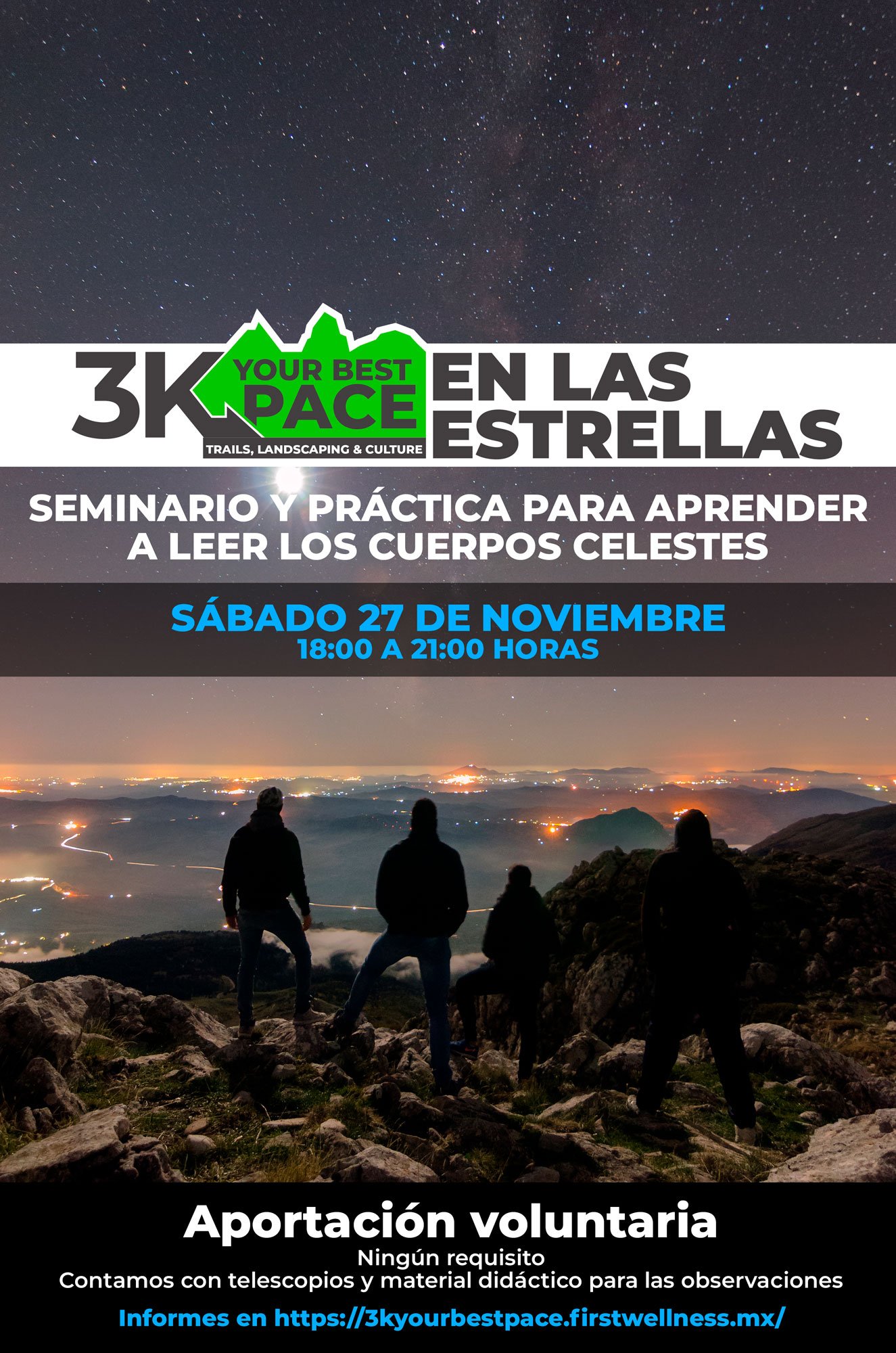 3K Your Best Pace en las Estrellas